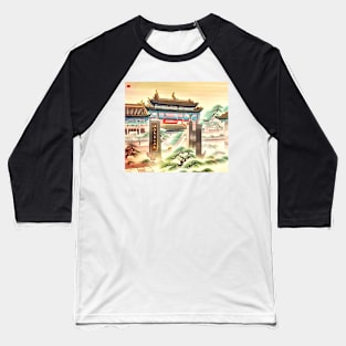 Traveling in Asia, motif 6 Baseball T-Shirt